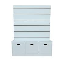 Estante Expositor Organizador Bau Painel Canaletado Vertical Mada-3