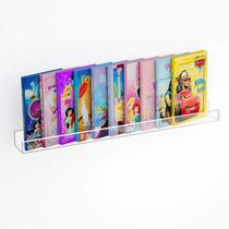 Estante Flutuante Acrílica NIUBEE Kids 90cm - Transparente Estante Flutuante Acrílica NIUBEE Kids 90cm - Transparente