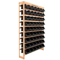 Estante Gaveteiro com 54 Gavetas N. 5 Presto Preto