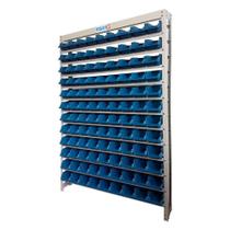 Estante Gaveteiro Organizador com 108 Gavetas Nr. 3 Azul FortG Estante Gaveteiro Organizador com 108 Gavetas Nr. 3 Azul FortG