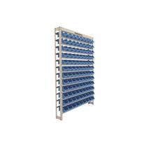 Estante Gaveteiro Organizador para Ferramentas com Estrutura em Aço 108 Gavetas Plásticas Nº 3 Prest