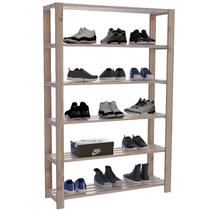 Estante Grande Montessoriana Madeira Treliça 6 prateleiras oferta Armazém