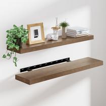 Estante Heimlove 91 cm de Pino, Paquete de 2, 20 cm de Profundidad