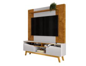 Estante Home Atalaia Para Tv de 75" Naturalle/Off-White - Bechara