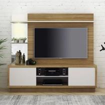 Estante Home com Led (p/ TV até 65") Com 2 portas de correr e uma prateleira superior e com nichos, 2,00m / HO1002 Tecnomóbili Estante Home com Led (p/ TV até 65") Com 2 portas de correr e uma prateleira superior e com nichos, 2,00m / HO1002 Tecnomóbili