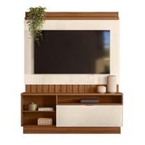 Estante Home Diamantina 784 Amendoa/Off White