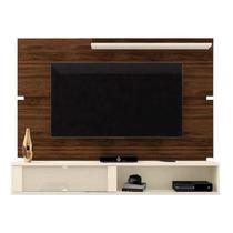 Estante Home Dom para TV de até 75 Polegadas Palisandro / Off White - Mobler