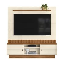 Estante Home Florianopolis Off White/Amendoa