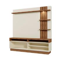 Estante Home Mariana 781 Off White/Amendoa