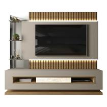 Estante Home Para TV 60 Polegadas Lumus Amarula Carvalho Europeu DJ Moveis Estante Home Para TV 60 Polegadas Lumus Amarula Carvalho Europeu DJ Moveis