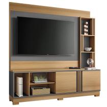 Estante Home para TV até 55" 2 Portas 3 Prateleiras Auge Hb Móveis