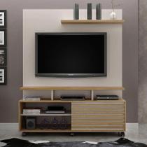 Estante Home Para Tv Até 60 Polegadas 1 Porta Star Valdemóveis - Off white/Cinamomo Estante Home Para Tv Até 60 Polegadas 1 Porta Star Valdemóveis - Off white/Cinamomo