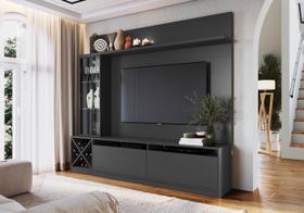 Estante Home Para TV até 60 Polegadas com Adega 1 Porta de Vidro Veneza