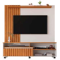 Estante Home Para Tv até 60 Polegadas Havana 160cm Nature com OffWhite - Rede Móveis