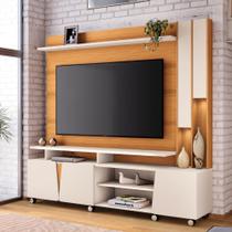 Estante Home para TV até 70 Polegadas LED 3 Portas com Rodízios Virtus HB Móveis Estante Home para TV até 70 Polegadas LED 3 Portas com Rodízios Virtus HB Móveis