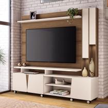 Estante Home para TV até 70 Polegadas LED 3 Portas com Rodízios Virtus HB Móveis