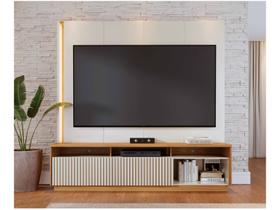 Estante Home para TV até 75" 2 Portas Colibri Jordão
