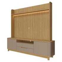 Estante Home para TV Cannes 2 Portas MDF e MDP 215cm Fendi Casa D Móveis Estante Home para TV Cannes 2 Portas MDF e MDP 215cm Fendi Casa D Móveis