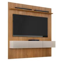 Estante Home Para TV de Até 70 Polegadas Curitiba Valdemóveis Cinamomo e Off White Estante Home Para TV de Até 70 Polegadas Curitiba Valdemóveis Cinamomo e Off White