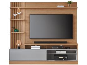 Estante Home Ripada para TV até 65 Pol com Led 200x185cm Maceió Colibri