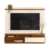Estante Home Suspenso Morretes 781 Off White/Amendoa