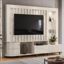 Estante Home Theater 1 Porta 2 Gavetas Com LED Le Mans Estante Home Theater 1 Porta 2 Gavetas Com LED Le Mans