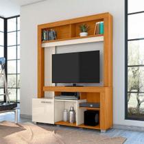 Estante Home Theater Ambiente Flávia Cinamomo Off White - Madetec