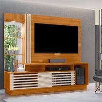 Estante Home Theater Ambiente Frizz Plus Cinamomo Off White - Madetec