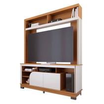 Estante Home Theater Belaya Freijó Off White Matte - Colibri Estante Home Theater Belaya Freijó Off White Matte - Colibri