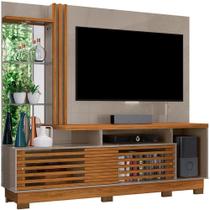 Estante Home Theater C- Pés Para Tv 60 Polegadas Paula Fendi Naturale