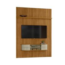 Estante Home Theater com Bancada Suspensa New Monte Carlo Cumaru Opala - Madetec Estante Home Theater com Bancada Suspensa New Monte Carlo Cumaru Opala - Madetec