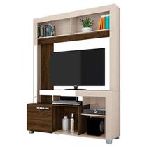 Estante Home Theater Flávia Off White Savana Madetec