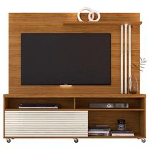 Estante Home Theater Frizz Naturale Off White Madetec