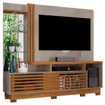 Estante Home Theater Frizz Plus Com Pés Fendi Naturale - Madetec Estante Home Theater Frizz Plus Com Pés Fendi Naturale - Madetec
