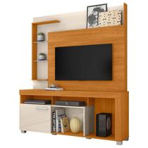 Estante Home Theater Ícaro Cinamomo Off White Madetec Estante Home Theater Ícaro Cinamomo Off White Madetec