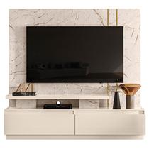 Estante Home Theater New Apolo Calacata Off White Madetec