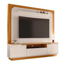 Estante Home Theater Nilo Cinamomo/Off White - Madetec