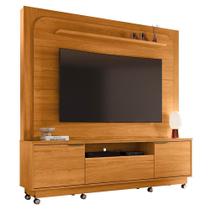Estante Home Theater Nilo para TV até 75” com Rodízios - Madetec Estante Home Theater Nilo para TV até 75” com Rodízios - Madetec