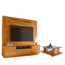 Estante Home Theater Nilo sem Pés Cinamomo com Mesa de Centro Frizz Cinamomo Off White - Madetec Estante Home Theater Nilo sem Pés Cinamomo com Mesa de Centro Frizz Cinamomo Off White - Madetec