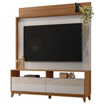Estante Home Theater Para TV Até 70 Polegadas 1,60m Granada Madeirado / Off White Notável