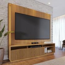 Estante Home Theater para Tv até 75 Polegadas com Led 2 Portas Jordão