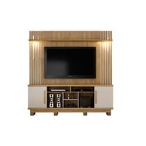 Estante Home Theater Plenus Valdemoveis Cinamomo/Off White Estante Home Theater Plenus Valdemoveis Cinamomo/Off White