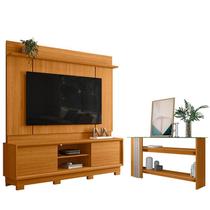 Estante Home Theater Siena com Pés Cinamomo com Aparador Frizz Cinamomo Off White - Madetec Estante Home Theater Siena com Pés Cinamomo com Aparador Frizz Cinamomo Off White - Madetec