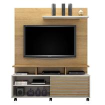 Estante Home Theater Star Cinamomo Off White Valdemóveis - VALDEMOVEIS