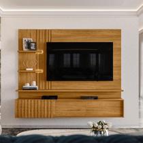 Estante Home Theater Suspenso Ambiente Atena Cumaru Madetec