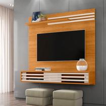 Estante Home Theater Suspenso Ambiente Frizz Sublime Cinamomo Off White - Madetec Estante Home Theater Suspenso Ambiente Frizz Sublime Cinamomo Off White - Madetec