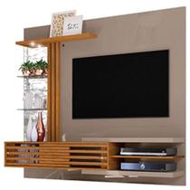 Estante Home Theater Suspenso Frizz Supreme Fendi Naturale - Madetec