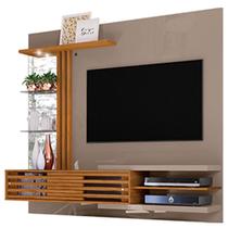 Estante Home Theater Suspenso Frizz Supreme Fendi Naturale - Madetec