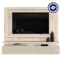 Estante Home Theater Suspenso Gaia Calacata Off White Madetec Estante Home Theater Suspenso Gaia Calacata Off White Madetec