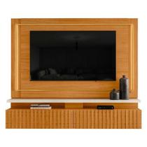 Estante Home Theater Suspenso Gaia Cinamomo Off White Madetec Estante Home Theater Suspenso Gaia Cinamomo Off White Madetec